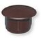 Capuchon plastique à clipser pour alu et pvc brun M10
